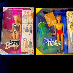 Barbie & Midge anniversary edition.